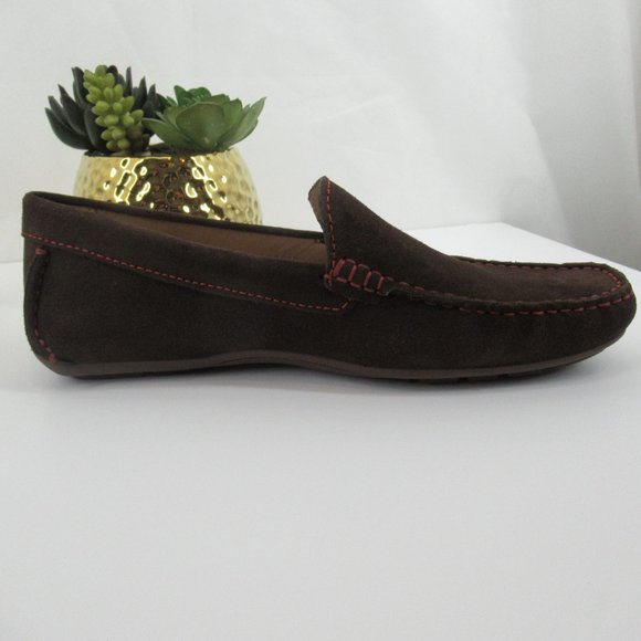 MARC JOSEPH New York Broadway Brown Suede Loafer - Picture 11 of 13